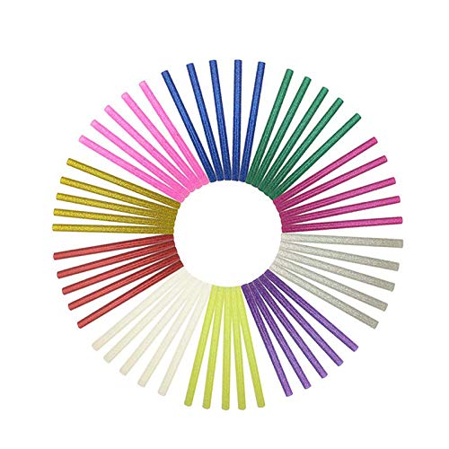 Hot Glue Gun Bars 30pcs hot melt Glue Bars DIY Art Process and Sealing Fast Repair, 7mm x 100mm