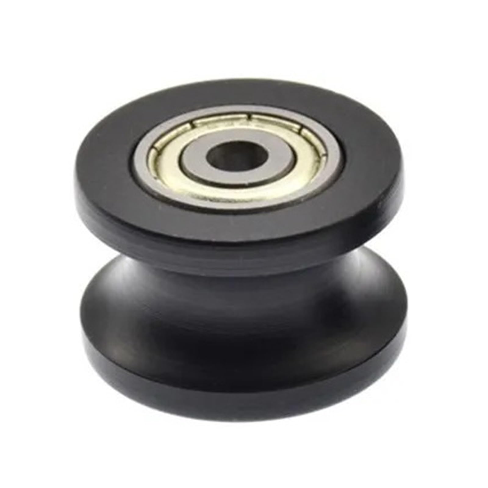 20 Sztuk U Groove POM Łożysko Powlekane Tworzywem Sztucznym 634ZZ 4 * 25 * 16.5mm Prowadnica Rolkowa Koło Nylonowe Owinięte Pasowe Do Szyny 10mm