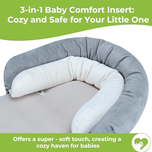 image for COOLBEBE Upgraded 3-in-1 Babybody Support & Strap Covers Set for Newbo