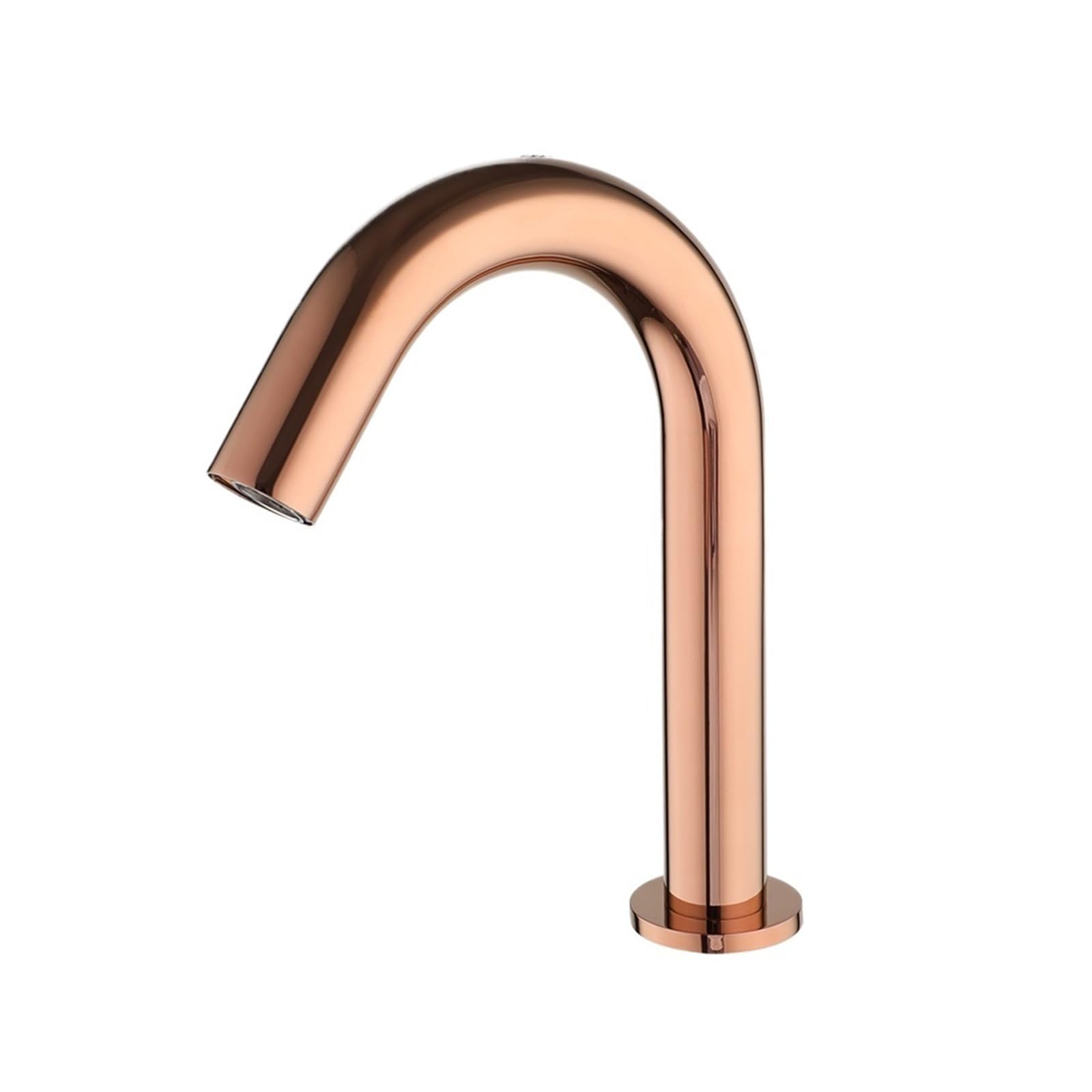 PEVAVFZMMY Nickel Brush Electronic Automatic Sensor Faucet Touchless Faucets Hands Free Bathroom Vessel Sink Faucets Mixer Taps 33cm faucet(Rose Gold 18cm)