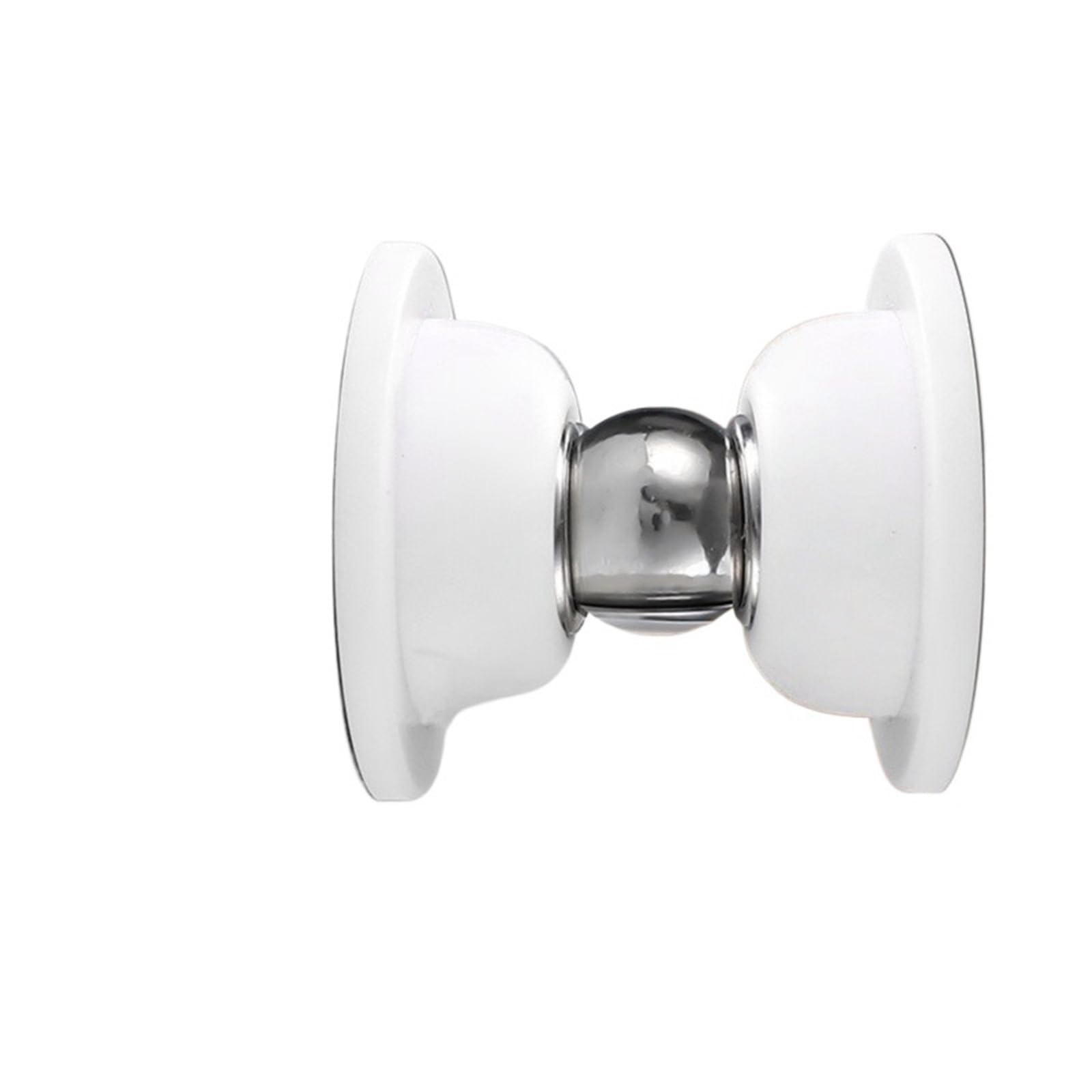 Iopklytf White Door Stopper Silicone Door Stopper Suction Touch