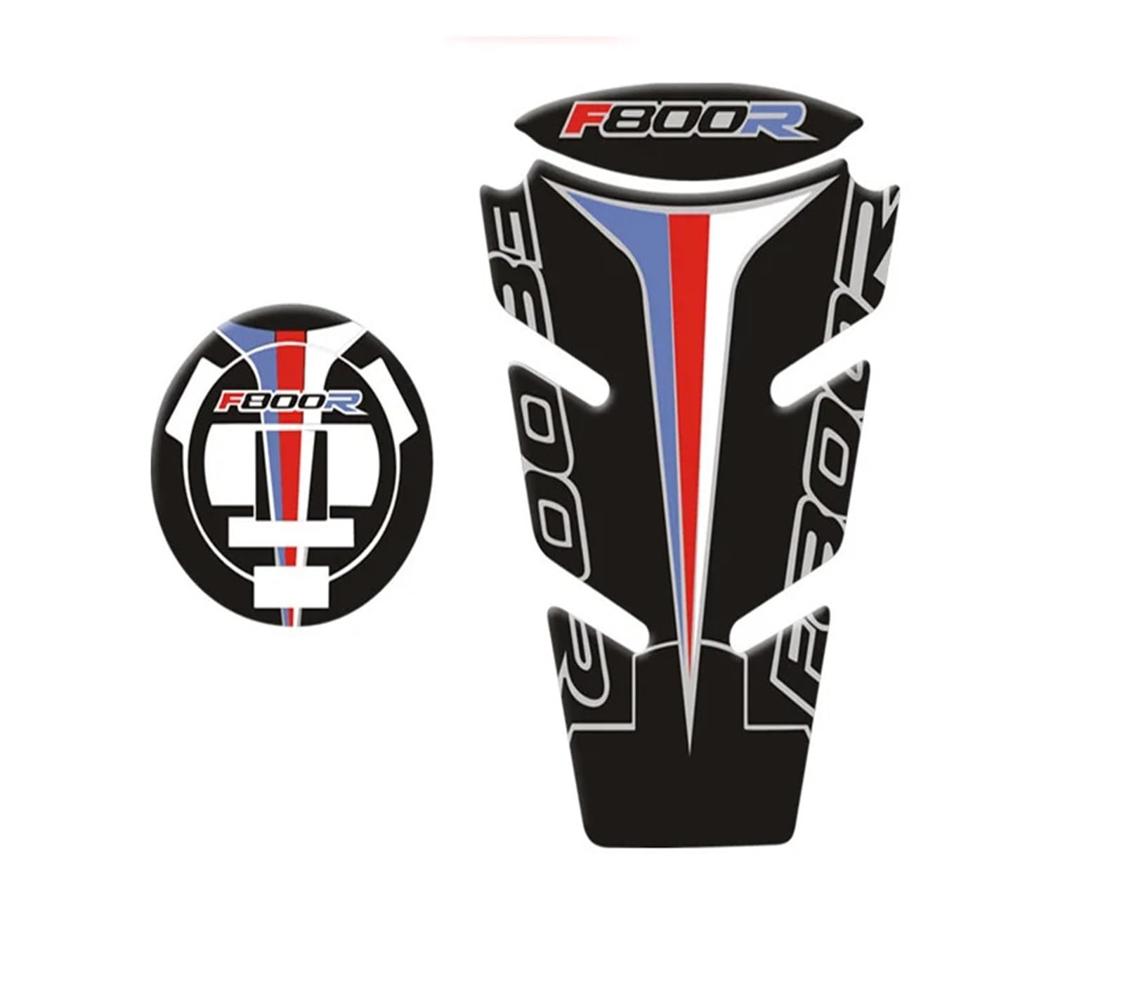 for F800R Motorcycle Full Set Anti Slip Fuel Tank Pads Decal Gas Knee Grip Traction Sticker Protector Motorcycle Tank Pad Sticker(Color 3)