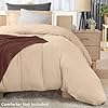 Utopia Bedding Duvet Cover Twin Size - 2 Piece with Zipper Closure - 1 Comforter Cover 68X90 Inches & 1 Pillow Sham 20X26 Inches (Beige) Comforter Not Included #3