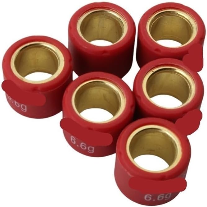 Variator Rollers Roller Weights 4g-7g 16x13mm Fits 8 50cc 2T 4T Motorcycle(4.5G)