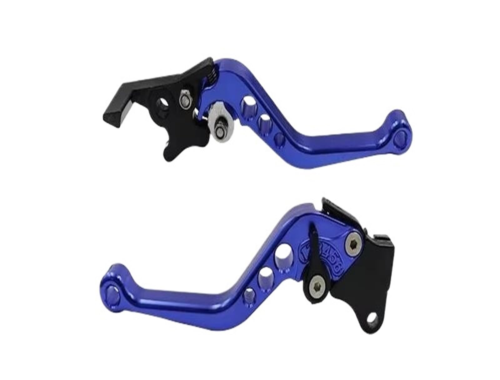Super Dafi 2 Brake Clutch Levers For 125Cc Adjustable Cnc Motorcycle Brake Handle Motorbike Modification Clutch Drum Lever Handlebar Set Clutch Brake Lever(2)