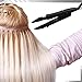 Lothee Hair Extension Tool with Keratin Glue Granule Beads, US Plug, Professional Hair Extensions Tools Heat Iron Connector Wand for U Tip Hair Extensions, B Head (Black)