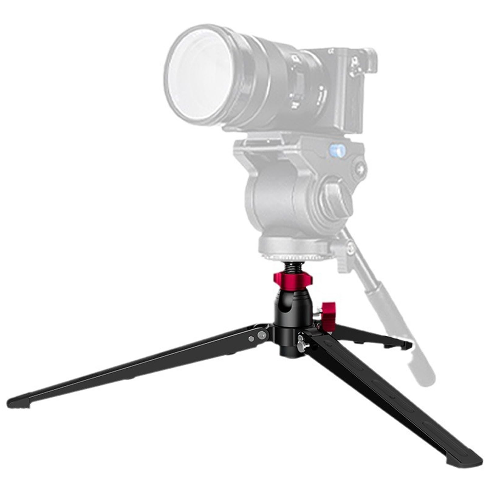 Lightweight Aluminum Desk Tripod Stand For Stable Shot Easy Setups Travel Friendly Stand For Camera Stability