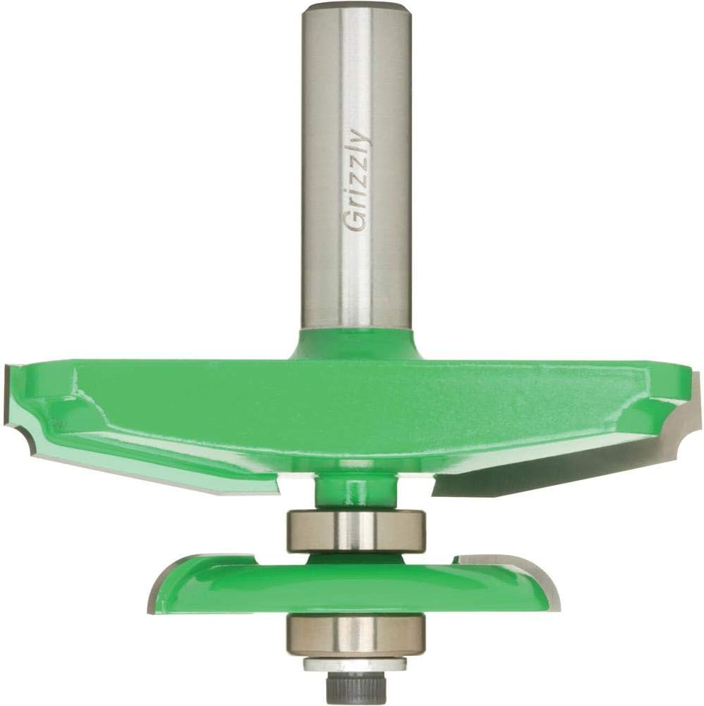 Up To 50% OFF Grizzly Industrial C1410-12 Face & Quarter Round 3 Raised Panel, 1/2 Shank