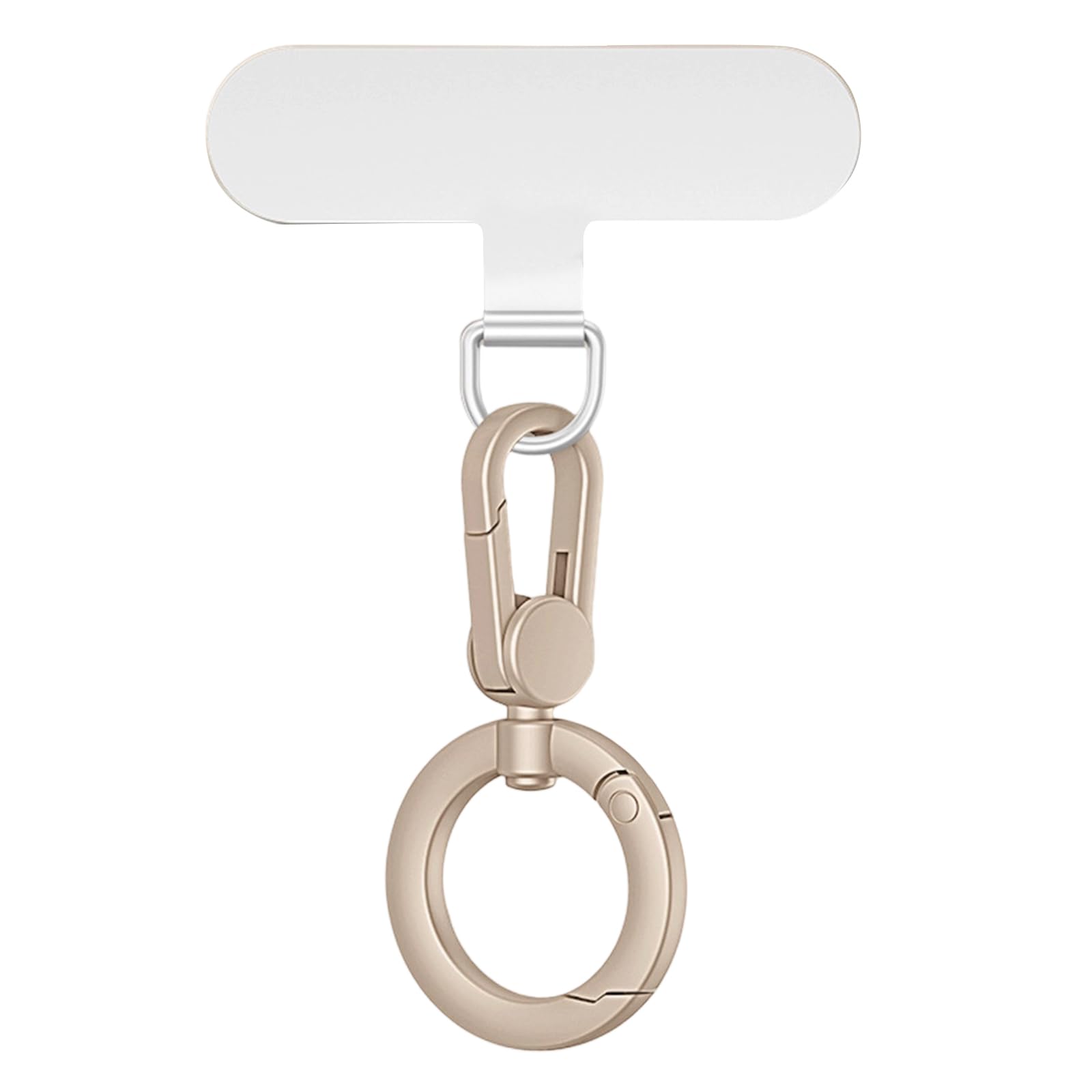 XuQiZZpp Multipurpose Detachable Rotating Phone Strap With Resistant Stainless Steel Anti Twist Clip