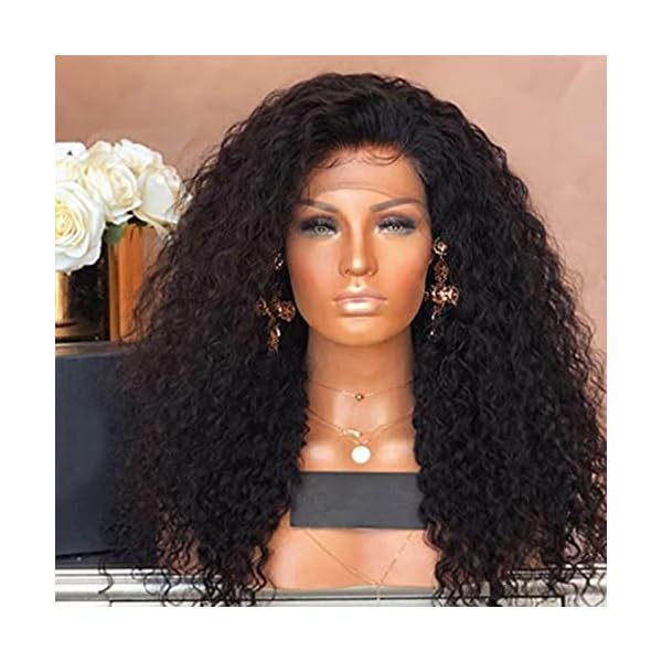 Dreambeauty 300% Density 13x6” Lace Front Human Hair Wigs Water Wave Brazilian Remy Human Hair 6 Inch Deep Part Lace…