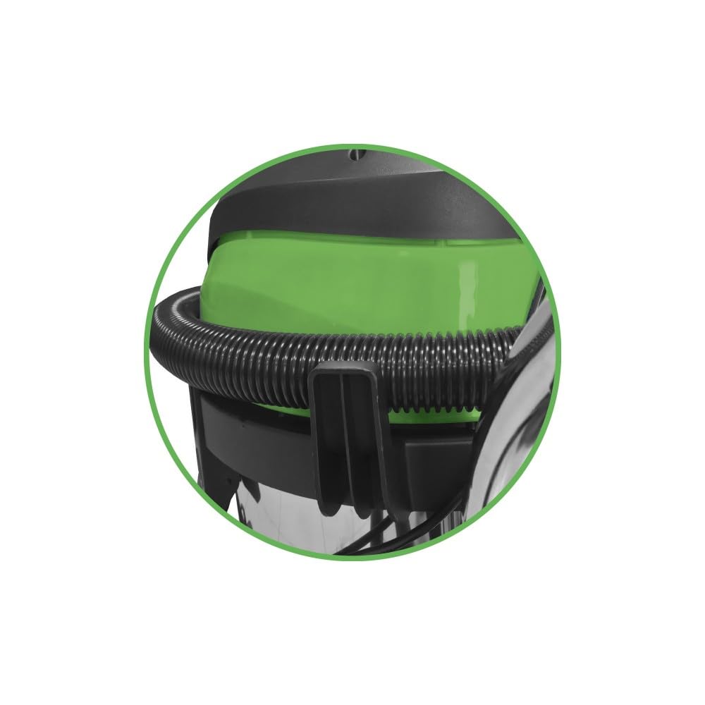 Ribimex Aspiratore per Solidi e Liquidi Aspirix Serie Pro 60 L 2 Motori 1000 W PRASP61LX2