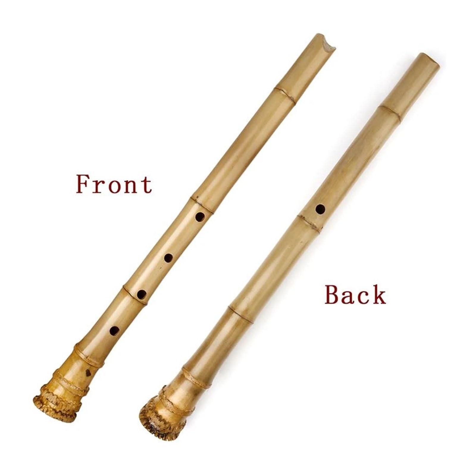 Flûte Bambou pour Débutants Shakuhachi En Bambou Naturel Fait À La Main Clé 1.8 D Instruments De Musique En Bois Flûte Flautas