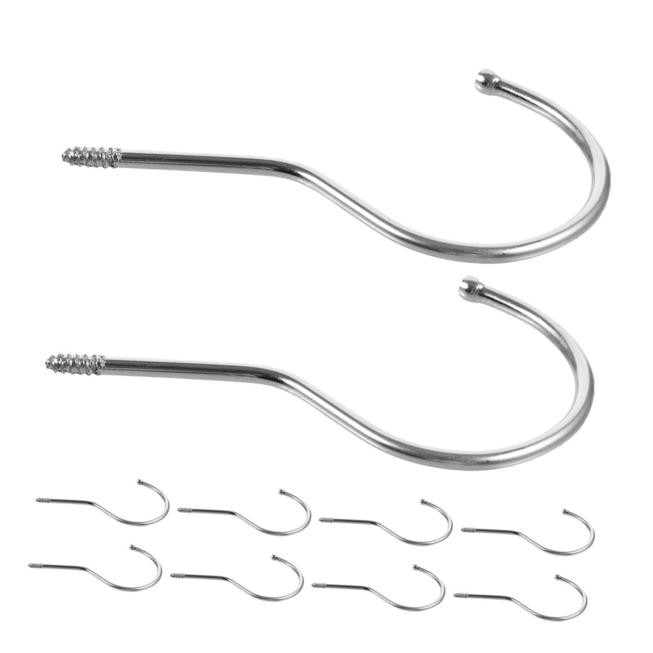 KOMBIUDA 20pcs Space Saving Pants Hangers with Thickened Hooks for Skirts and Jeans Closet Organizer for Clothes Design for Versatile Functionality and Enhanced Security