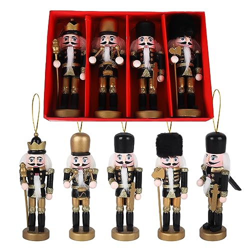 Nussknacker Figur Schwarz 22 Jodsen 4 Stück Nussknacker Weihnachten,Weihnachten Nussknacker...