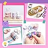 KUNMINGER 40 Rolls Washi Tape Set - 15 mm Wide Colored Decorative Tape for DIY Crafts, Junk Journal Supplies, Scrapbooking Supplies, Bullet Journals, Planners, Party Decorations #5