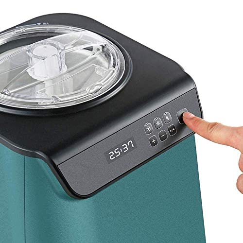 Eismaschine, kleine automatische Produktion von Fruchteis, Mini-Gelato-Sorbet-Joghurtmaschine, Kompressorkühlung mit LED… – Bild 5