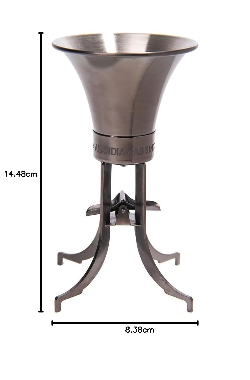 Absenta Accesorios Balancier | Para vasos de Absenta en lugar de Cuchara o Fuente | Acero Inoxidable | Réplica del siglo 19 | Accessorio ALANDIA