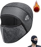 Photo Gallery fafour cappuccio da ciclismo con protezione per il viso, maschera passamontagna con cappuccio antivento in pile polare per cappello invernale antivento unisex (grigio) Photo Gallery fafour cappuccio da ciclismo con protezione per il viso, maschera passamontagna con cappuccio antivento in pile polare per cappello invernale antivento unisex (grigio)