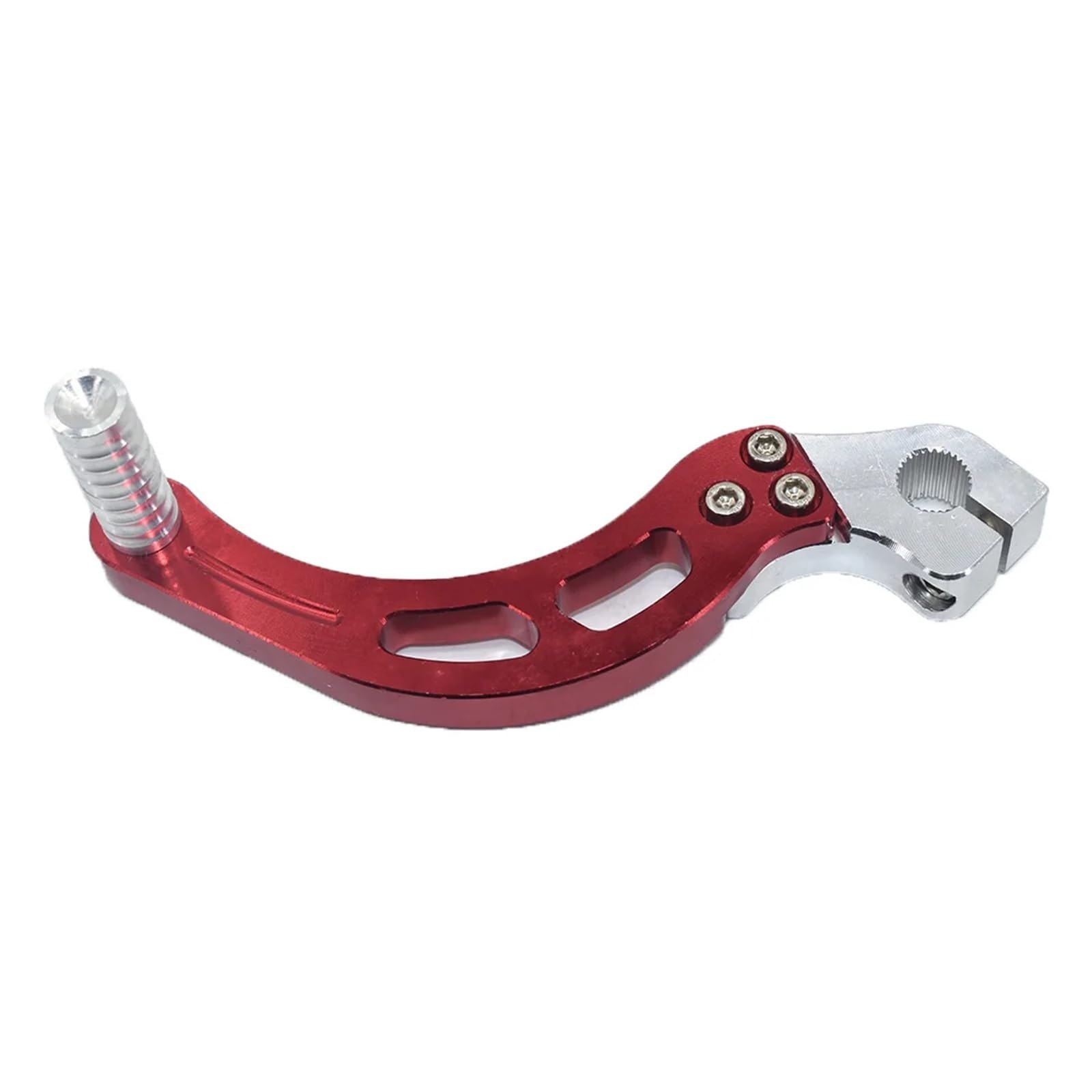 Gconla Red Motorcycle Gear Shifter Lever Universal Gear Shifter Shift Lever Pedal Toe Peg For Motorcycle Atv Replacement Modification