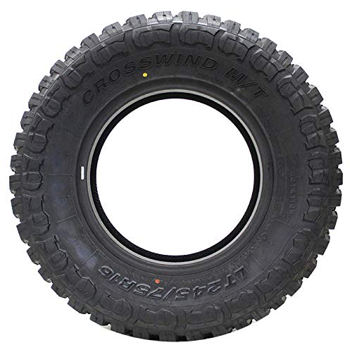 Crosswind M/T Mud Radial Tire-Lt285/75R16 126/123Q Lre 10-Ply #TOP1