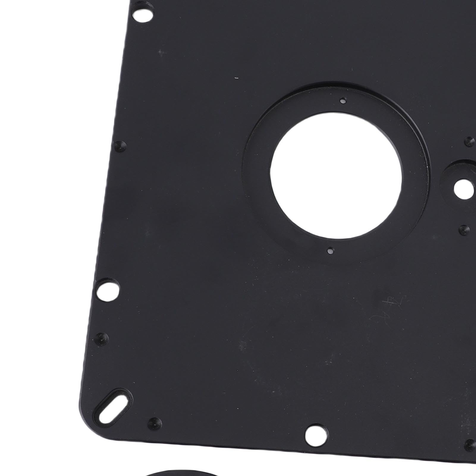 Jeffergarden Precyzyjny Aluminiowy Podnośnik Frezarki 69mm, z 4 Pierścieniami Wkładowymi 5/8 1 1-3/16-7/18 Cala, do Frezarek Odwróconych i Maszyn do Przycinania, Akcesorium Obróbki drewna.