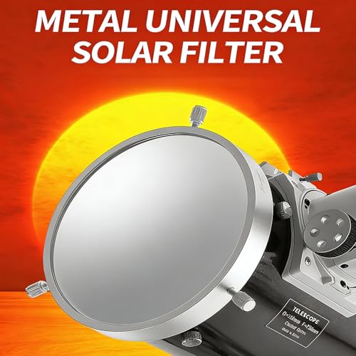 Membrana de filtro solar de alta durabilidad para telescopios de 80-250 mm 7