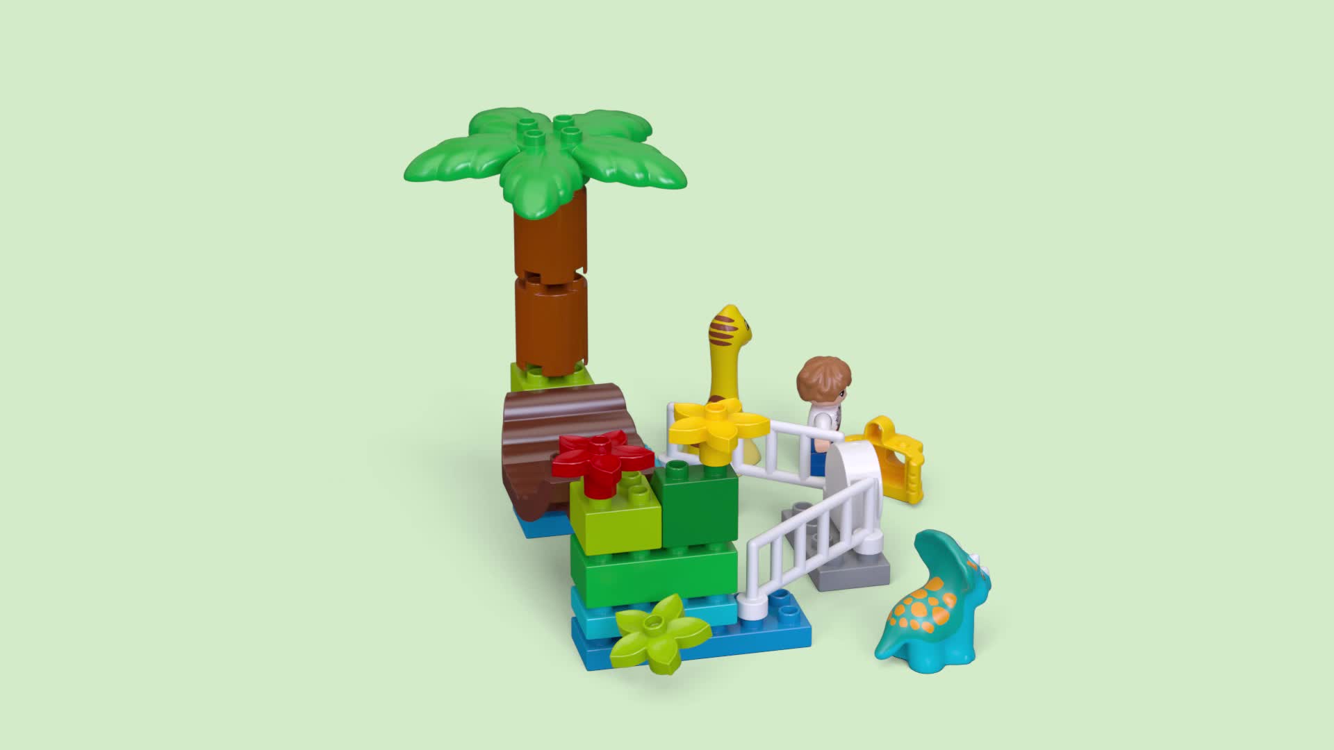 Amazon.co.jp: レゴ(LEGO)デュプロ やさしい恐竜たちのふれあい動物園 