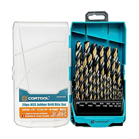 Cortool 29PCS HSS Drill Bit Set Cover