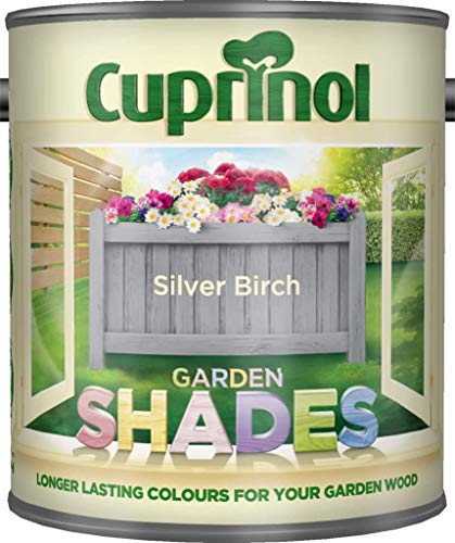 Cuprinol Garden Shades Paint in Tester Pot 125 ml, Silver Birch