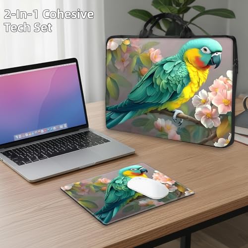 Funda para Laptop 15 pulgadas con Mouse Pad Verde miniatura 2