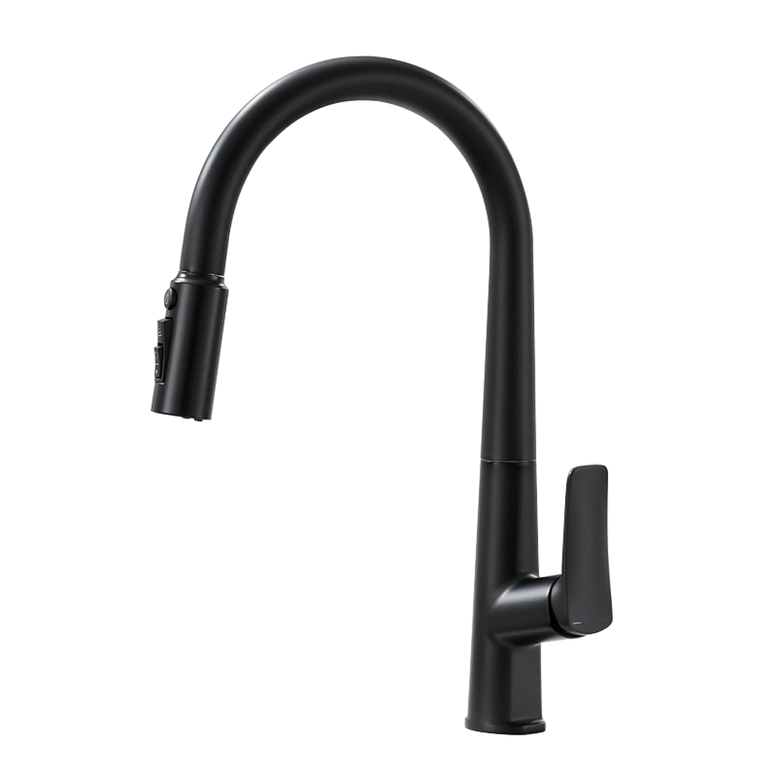 ZQFHSX 3-Way Kitchen Faucet with Pull-Down Sprayer Black Osmosis Water Tap 3-in-1 Sink for Easy Filtration and Versatile Use