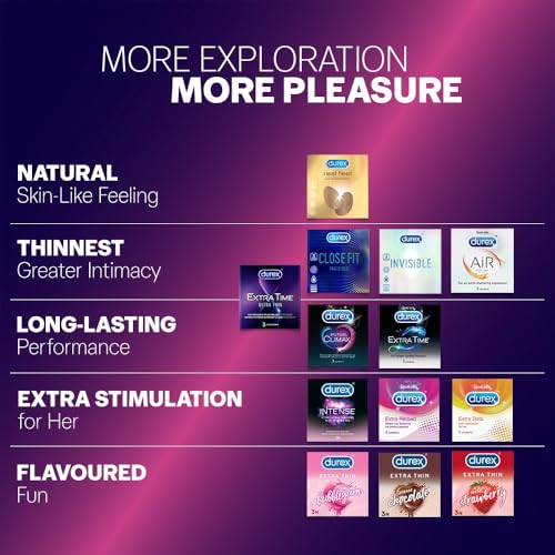 Image of Durex Extra Time Ultra Thin Condom 3 Count