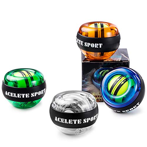 image for ACELETE Auto-Start 2.0 Power Ball Wrist Trainer Ball Forearm Exerciser