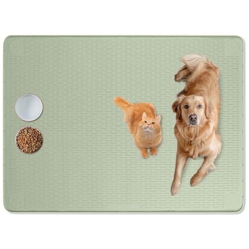 Bartuke Cat Food Mat, 50