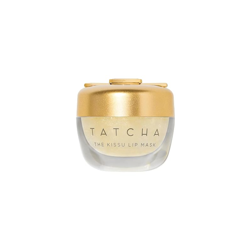 TATCHA The Kissu Máscara Labial com Brilho Dourado, Edição Limitada
