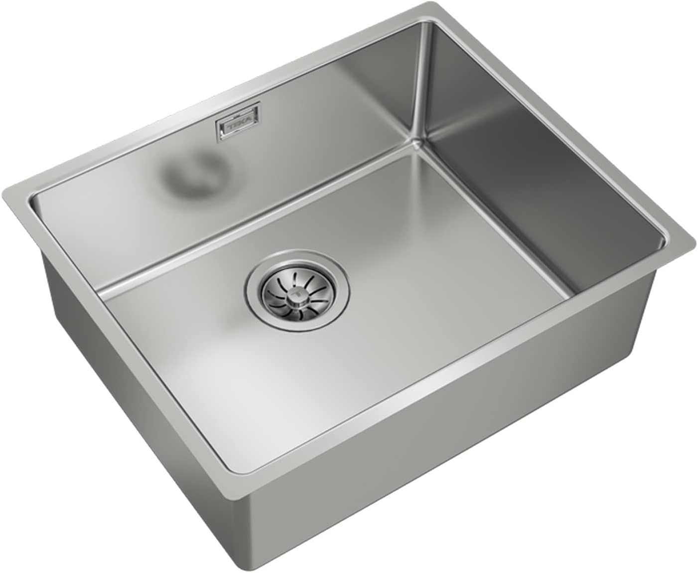 TEKA Undermount Stainless Steel Kitchen Sink with One Bowl "60 cm base unit" Be Linea RS15 50.40