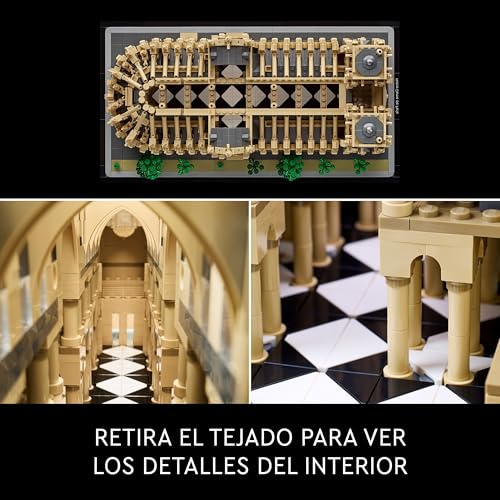 Miniatura 5 de LEGO Architecture Notre Dame de París Maquetas para Construir para Adultos, Set de Arquitectura de Catedral, Recuerdo de Historia de Francia, Regalo para Hombres, Mujeres, Padres y Madres 21061