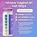 Pelvana Vaginal pH Test Strips for Women – 50 Strips, at-Home BV and Yeast Infection Test Kit, Vaginal pH Tester to Differentiate Between Conditions