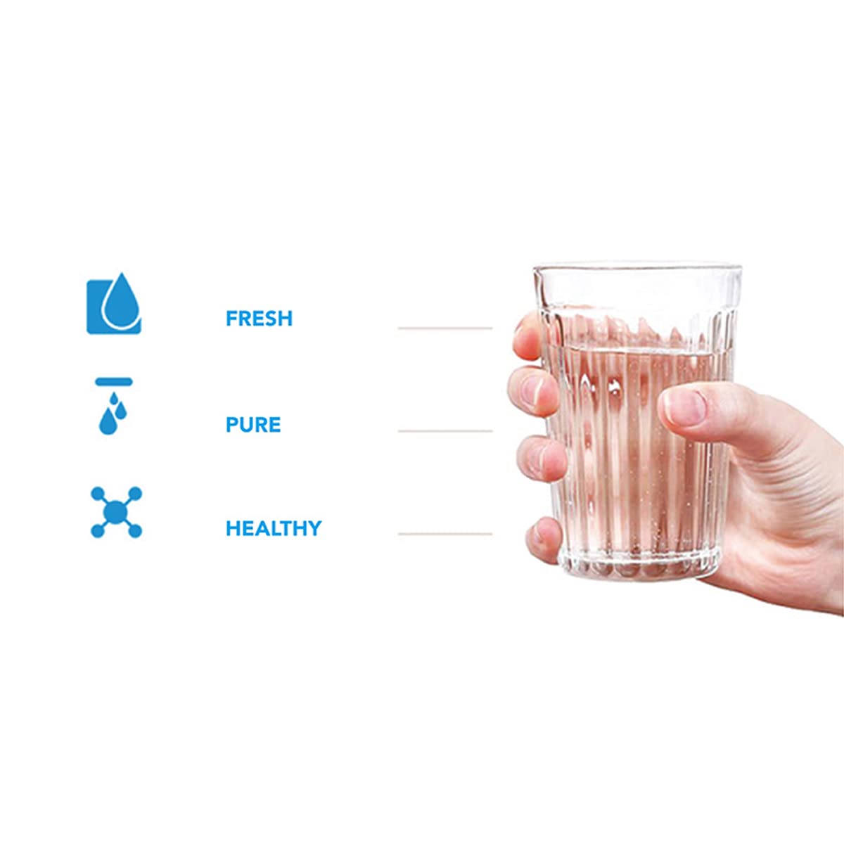 AcquaHOME® OSMOBASIC DIRECT DEPURATORE ACQUA OSMOSI INVERSA 400/600 GPD PRODUZIONE DIRETTA 1600/2400 L/GIORNO - 5 STADI (600 GPD - 2400 L/giorno)