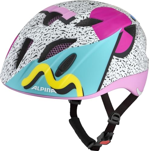 Casque ALPINA XIMO Flash 2025 Retro pour la protection des enfants en vélo