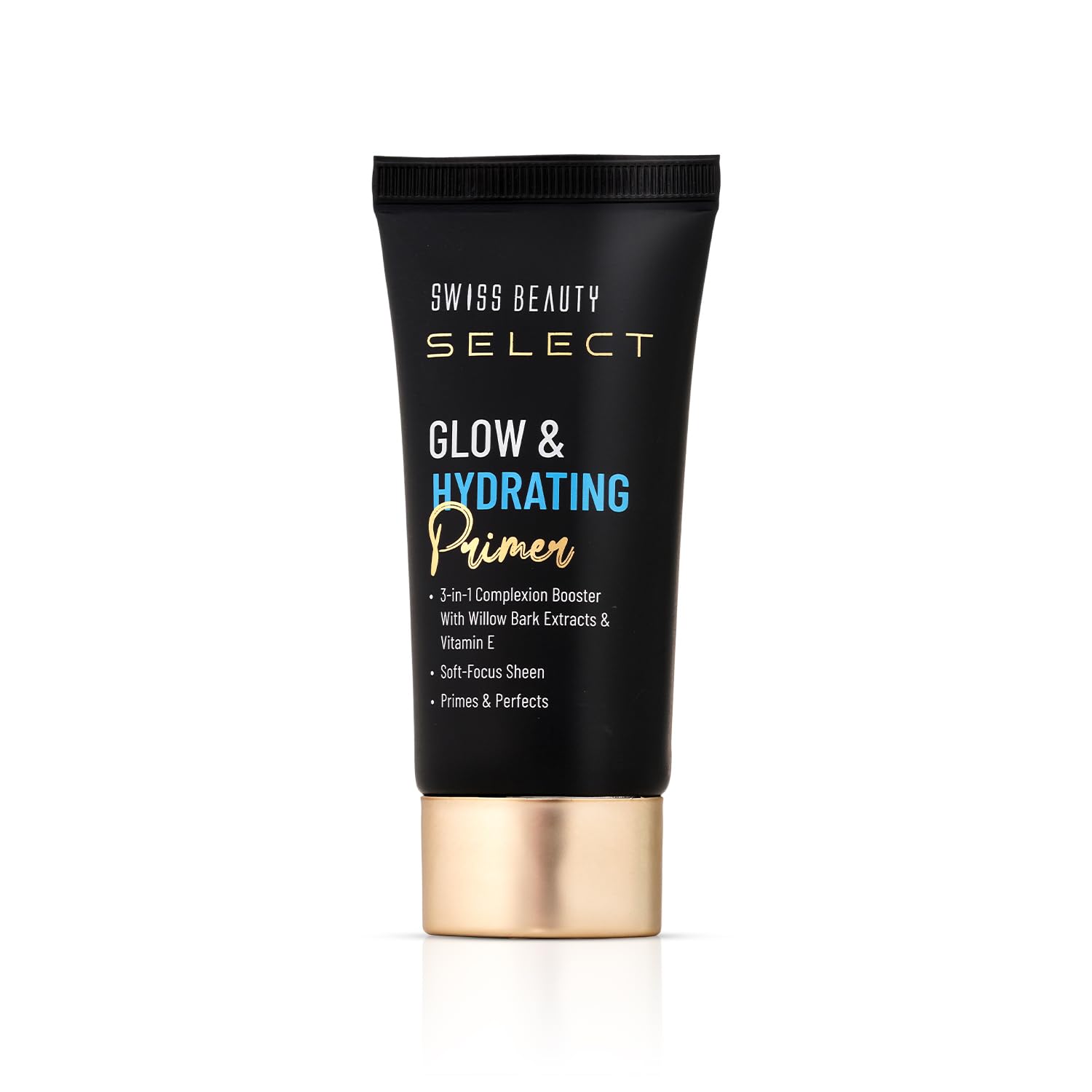 Swiss Beauty Select Glow & Hydrating Primer Enriched With Vitamin E & Witch Hazel Extract | 25ml