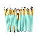 Produktbild 1 Cent Artikel 20 Stück Makeup Pinsel Set , Yogogo Make up Pinsel Tools Make up Körperpflege Set Wolle (Gold 4)
