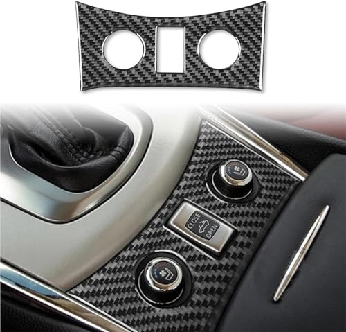 Cubierta de panel de control elegante para molduras interiores G37 y Q60 3