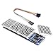 HiLetgo MAX7219 Dot Matrix Module for Arduino Microcontroller 4 in 1 Display with 5pin Line