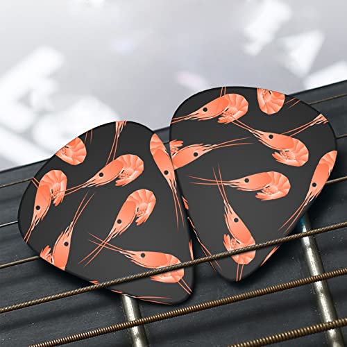 Lot de 12 médiators plats pour guitare basse électrique et acoustique Motif crevettes - Les Beatles, Paul McCartney, John Lennon, RIngo Starr, George Harrison Lot de 12 médiators plats pour guitare basse électrique et acoustique Motif crevettes – Image 8