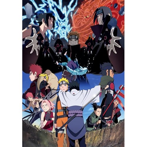Clementoni Puzzle Naruto 1000 Stücke, Compact Box – Ansicht 2