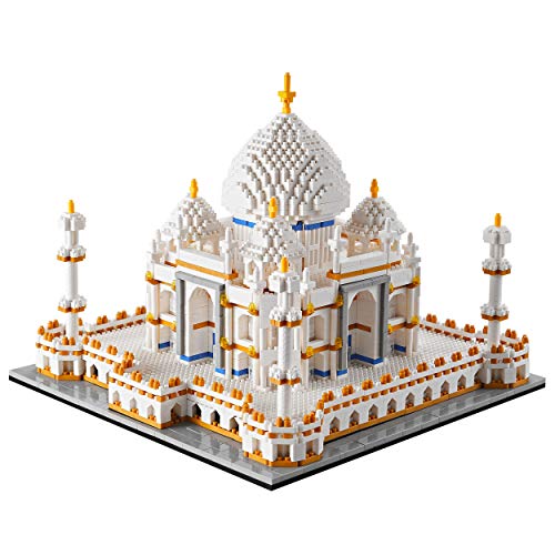DAFDAG Architecture Taj Mahal Model Building Set Model Kit for Adults, and Great Gift for Any Hobbyists,Micro Block Mini Block 3950 pcs（2021 New with Color Package Box）