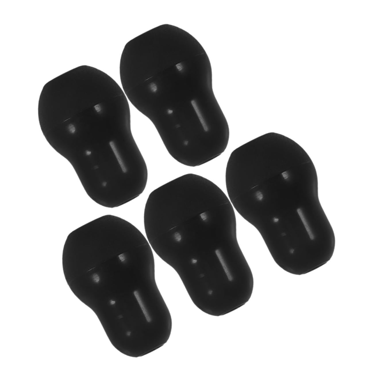 Gatuida 5pcs Silicone Earbuds for Stethoscope Ear Tips Replacement Parts Soft Sealing Noise Isolation Ergonomic Design Easy Installation