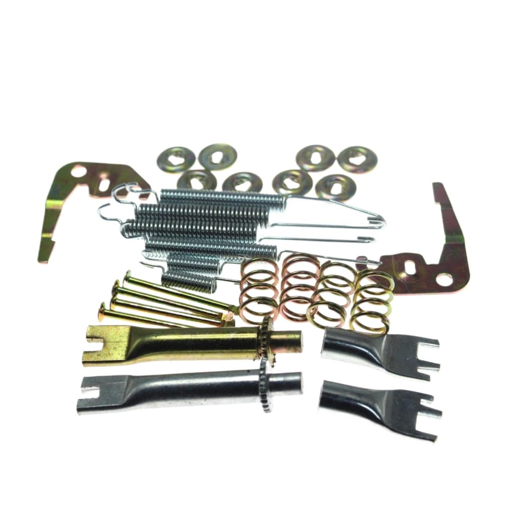 Set di leve di regolazione dell'allentamento della ganascia del freno posteriore sinistra destra compatibile con pickup TFR 1988 Plus L200 Pajero 8-94127077-0 8-94127078-0