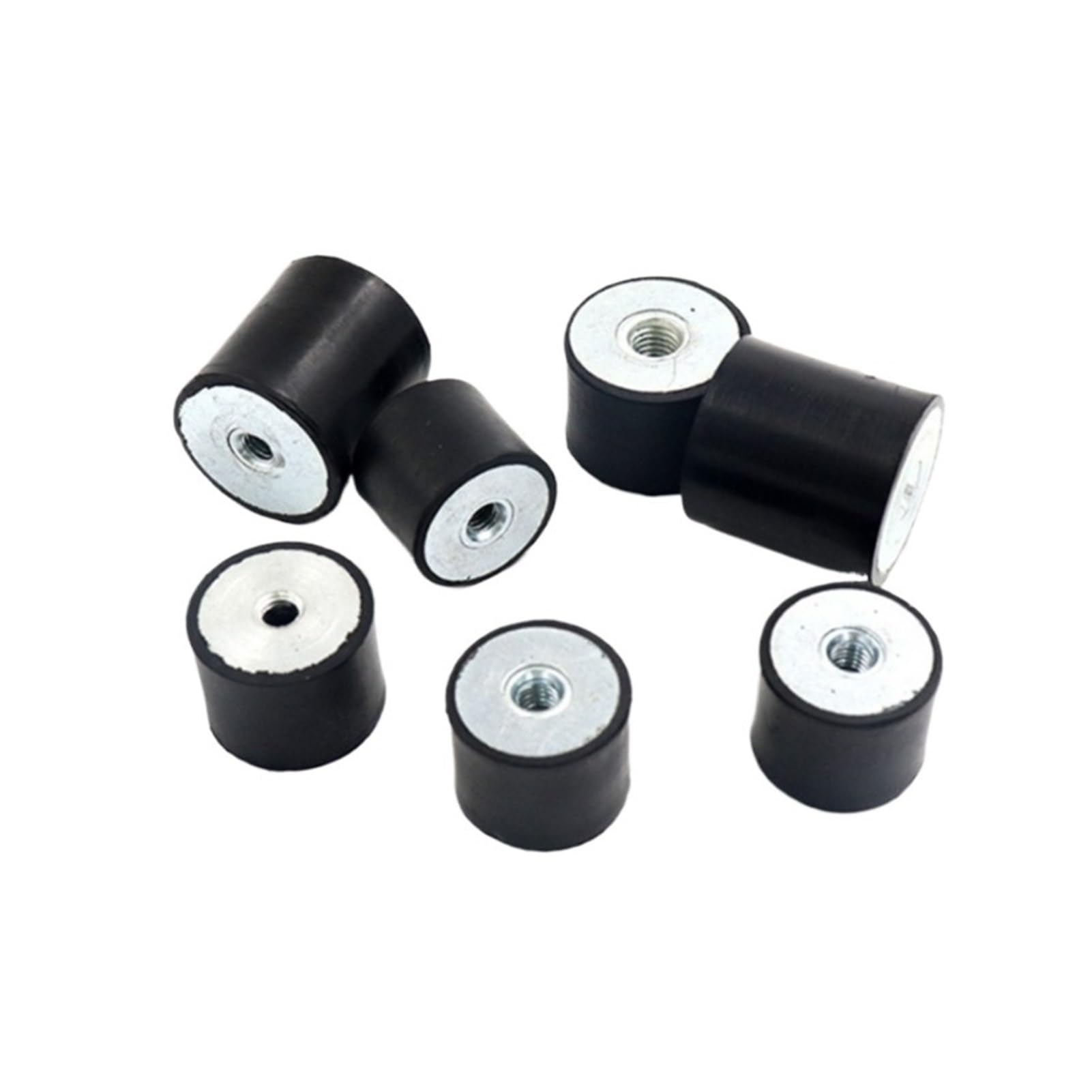 SHGUOMSC Rubber Studs Shock Absorber Vibration Mount M4 M5 M6 M8 Female Thread Isolator Damper Mounting Feet(M5 15x15mm)